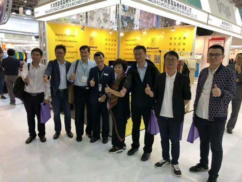 TITAS臺(tái)北紡織展，富怡展品備受青睞！